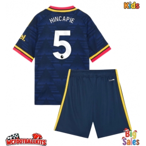 Arsenal Piero Hincapie #5 Replica Away Stadium Kit for Kids 2026-27 Short Sleeve (+ pants)
